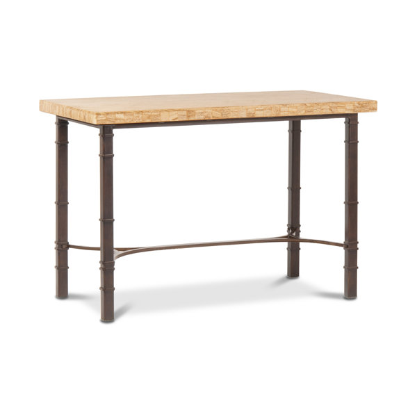 InspiredVisions San Marco Outdoor Dining Table w/ Sandstone Top